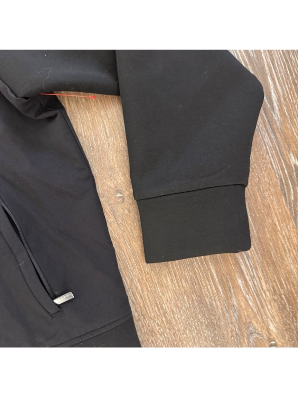 UNRL Jetset Bomber Jacket Women Size XL Black Softshell Stretch - Picture 3 of 8